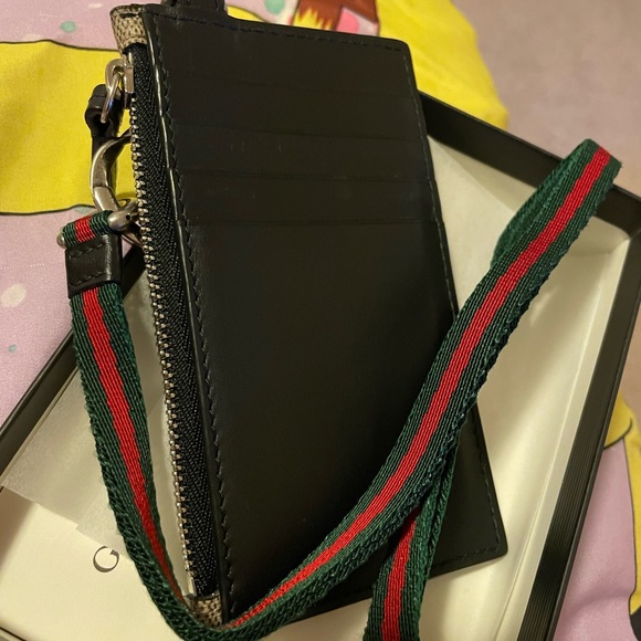 Gucci KINGSNAKE Supreme card case - Picture 2 of 4